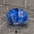 3.43-Carat Rich Cornflower Blue Ceylon Sapphire