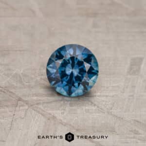 0.91-Carat Teal Blue Montana Sapphire (Heated)