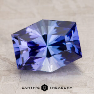 5.01-Carat Violet Unheated Tanzanite (Zoisite)