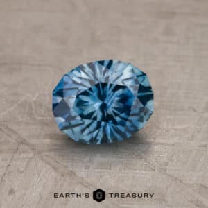 1.44-Carat Medium Blue Montana Sapphire (Heated)