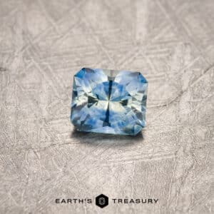 0.92-Carat Blue-Yellow Particolored Montana Sapphire (Heated)