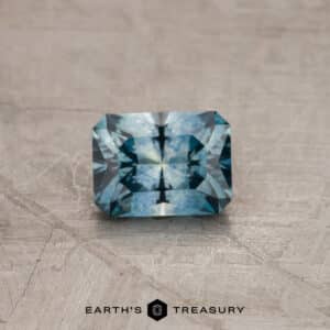 1.08-Carat Teal Blue Montana Sapphire (Heated)