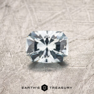 0.73-Carat Near Colorless Montana Sapphire