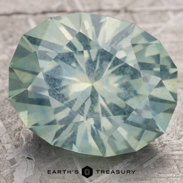 8.99-Carat Gray-Green Montana Sapphire