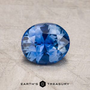 1.66-Carat Medium Blue Ceylon Sapphire (Heated)
