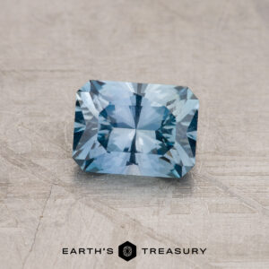 0.90-Carat Sky Blue Montana Sapphire