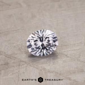0.68-Carat Near Colorless Montana Sapphire