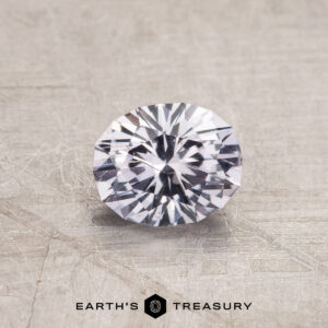 0.68-Carat Near Colorless Montana Sapphire