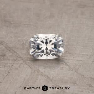 0.70-Carat Colorless Montana Sapphire