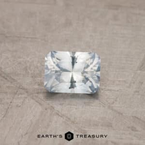 0.91-Carat Near Colorless Montana Sapphire