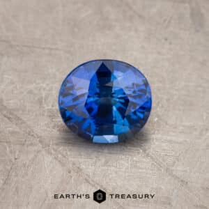 1.30-Carat Rich Blue Ceylon Sapphire (Heated)