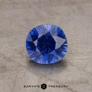 1.55-Carat Deep Violet-Blue Ceylon Sapphire