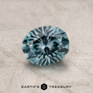 1.33-Carat Aqua Montana Sapphire (Heated)