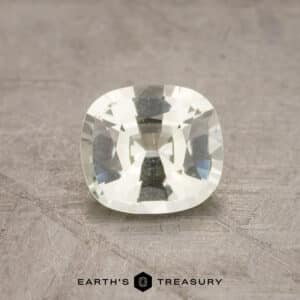 1.09-Carat Pale Yellow Sapphire