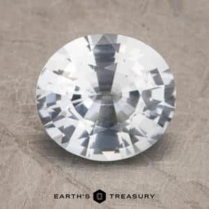 2.75-Carat Colorless Sapphire