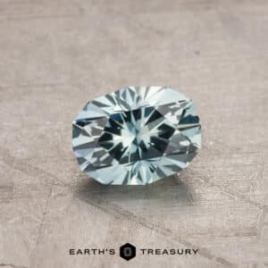 1.24-Carat Light Aqua Montana Sapphire