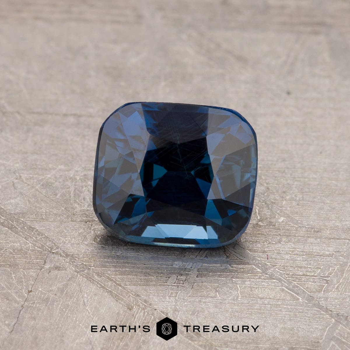 1.29-Carat Deep Peacock Blue African Sapphire (Heated) - Earth's