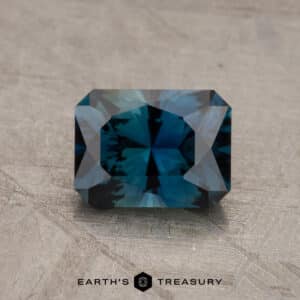 1.56-Carat Peacock Blue Australian Sapphire (Heated)