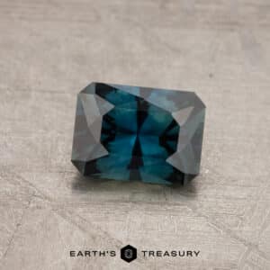 1.08-Carat Deep Blue-Green Australian Sapphire (Heated)