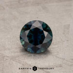 1.15-Carat Midnight Blue-Green Australian Sapphire (Heated)