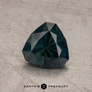 1.58-Carat Midnight Blue-Green Australian Sapphire (Heated)