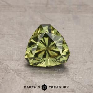 1.37-Carat Olive Green Australian Sapphire (Heated)