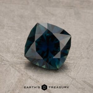 1.63-Carat Midnight Blue-Green Australian Sapphire (Heated)