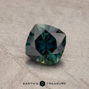 1.34-Carat Midnight Blue-Green Australian Sapphire (Heated)