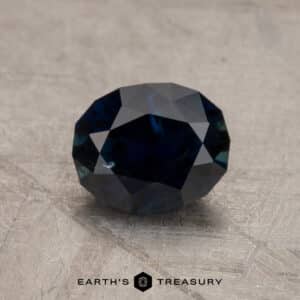 1.77-Carat Near Black Australian Sapphire (Heated)