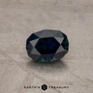 1.27-Carat Near Black Australian Sapphire (Heated)