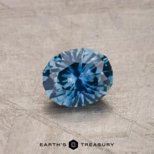 1.24-Carat Teal Blue Montana Sapphire (Heated)
