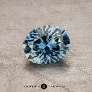 1.42-Carat Blue-Aqua Particolored Montana Sapphire (Heated)