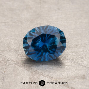 0.93-Carat Rich Blue Montana Sapphire (Heated)