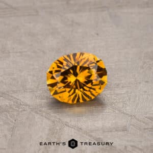 0.92-Carat Orange Montana Sapphire (Heated)