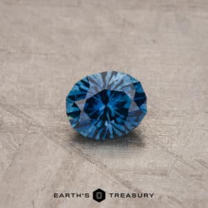 0.88-Carat Rich Blue Montana Sapphire (Heated)