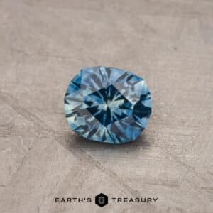 1.05-Carat Blue-Aqua Particolored Montana Sapphire (Heated)