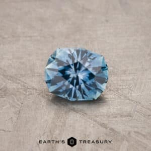 1.00-Carat Teal Blue Montana Sapphire (Heated)