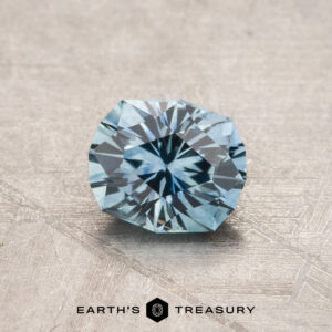 0.92-Carat Aqua Blue Montana Sapphire (Heated)
