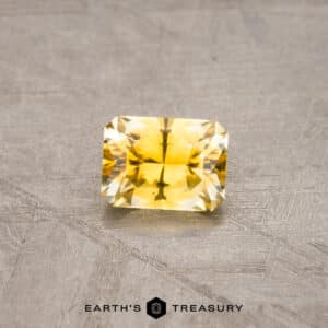 0.77-Carat Yellow Montana Sapphire (Heated)