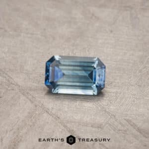 0.60-Carat Teal-Blue Particolored Montana Sapphire (Heated)