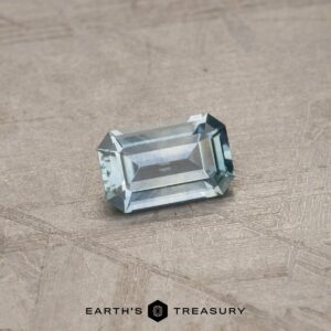 0.59-Carat Aqua Blue Montana Sapphire (Heated)