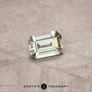 0.55-Carat Pale Yellow-Green Montana Sapphire (Heated)