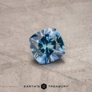 1.08-Carat Blue-Aqua Particolored Montana Sapphire (Heated)