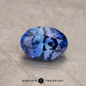 1.38-Carat Cornflower Blue Ceylon Sapphire (Heated)
