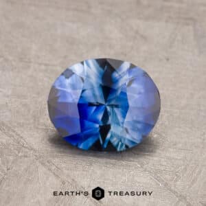 1.26-Carat Rich-Light Blue Particolored Ceylon Sapphire (Heated)