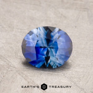 1.26-Carat Rich-Light Blue Particolored Ceylon Sapphire (Heated)