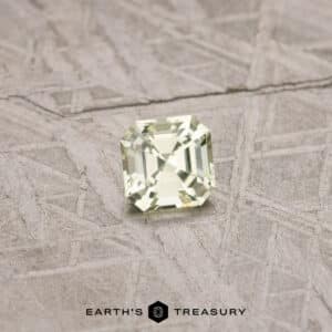 0.62-Carat Pale Yellow Montana Sapphire