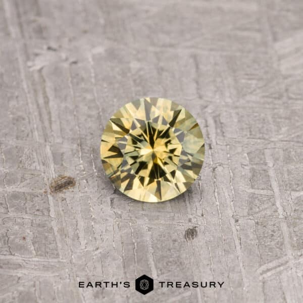 0.93-Carat Greenish-Yellow Montana Sapphire (Heated) 0.93-Carat Greenish-Yellow Montana Sapphire (Heated)