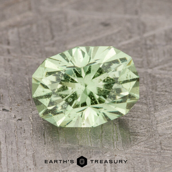 2.59-Carat Mint Green Grossular Garnet 2.59-Carat Mint Green Grossular Garnet