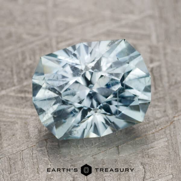 4.19-Carat Aquamarine Blue Montana Sapphire